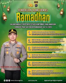 Polisi Ajak Warga Jaga Kamtibmas, Ramadhan 1447 H diharapkan Aman dan Kondusif